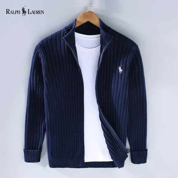 RL | Cardigan casual con zip