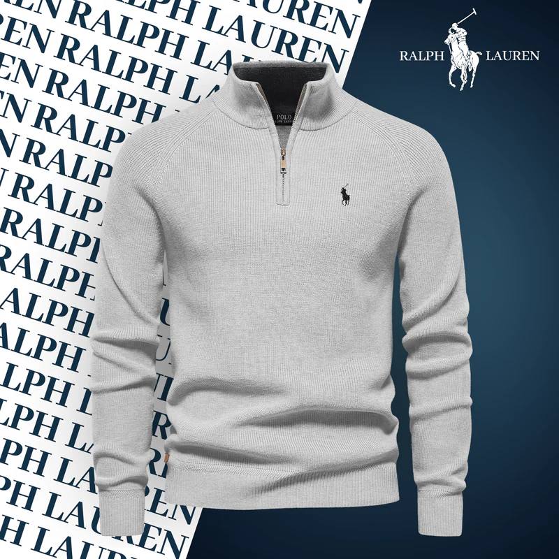 RL – Maglione con zip al collo