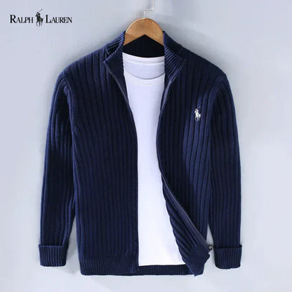 RL | Cardigan casual con zip