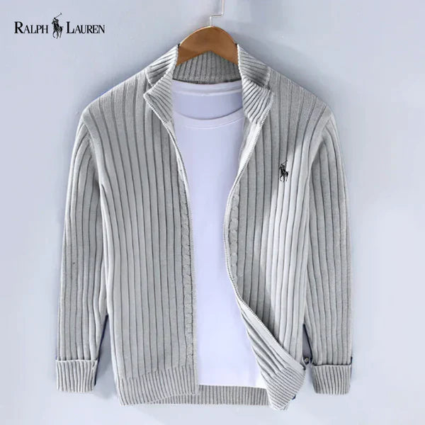 RL | Cardigan casual con zip